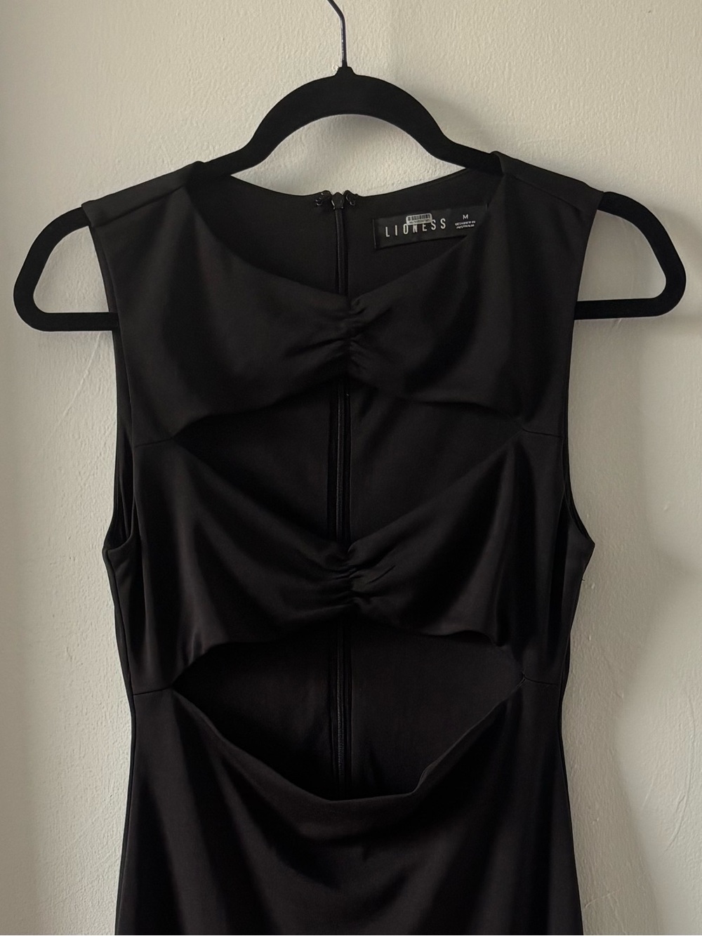 LIONESS After Hours Cutout Midi Dress - Size M